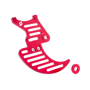 Full-E Charged Rear Brake Disc Guard for Talaria / Light Bee 200mm Brake Disc Red