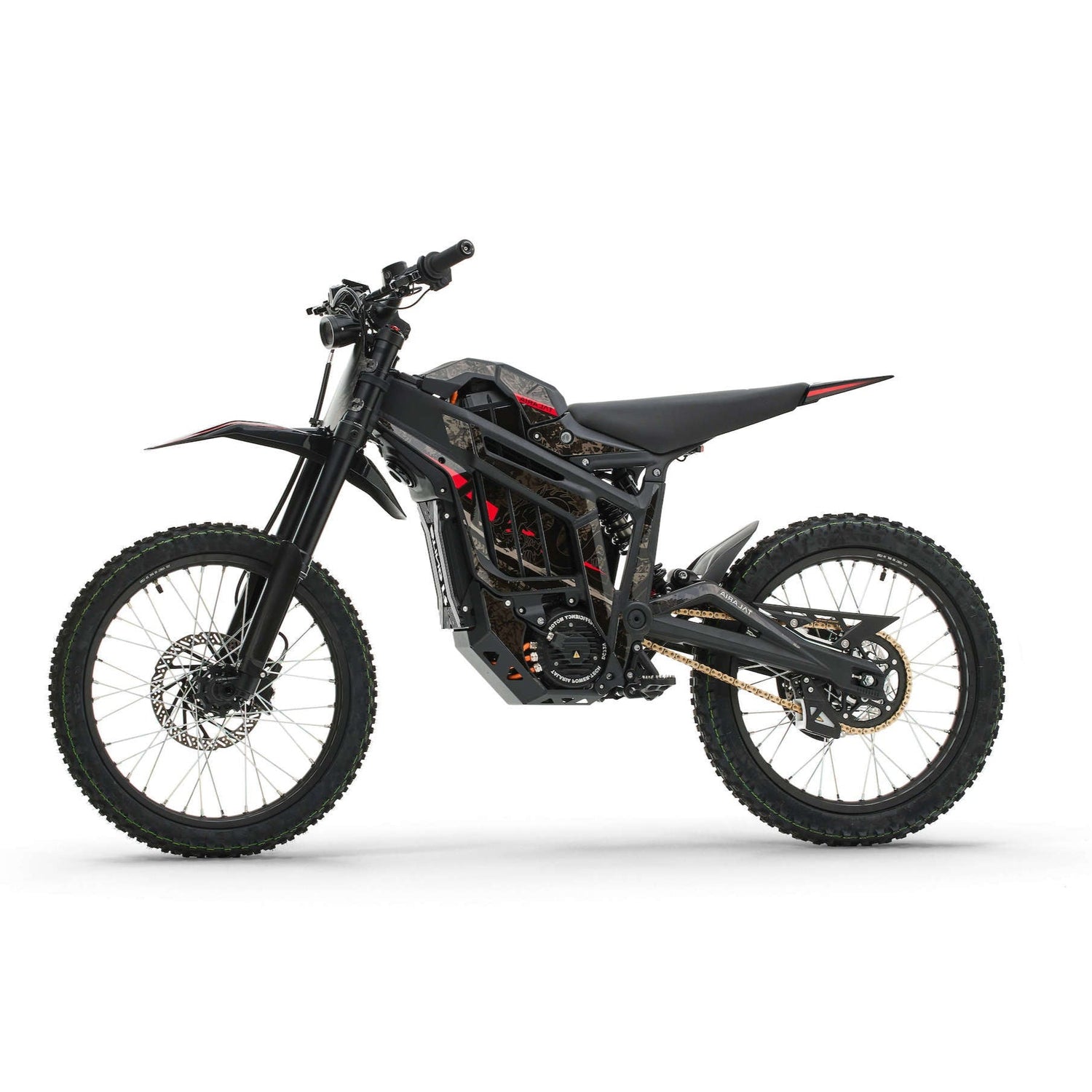 Talaria Sting MX5 Offroad Version Seitenansicht in schwarz