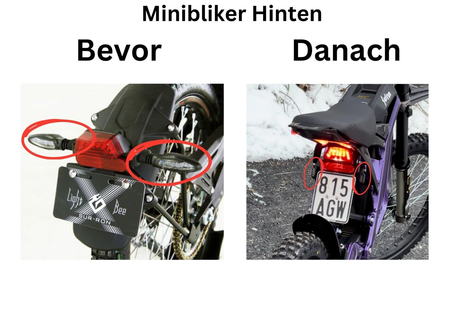 Mini Umbau Blinker | SURRON Light Bee - Voltheads